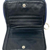 Chloe Paddington Navy Bi-Fold Lock Leather Wallet