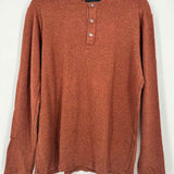 Bonobos Men's Brown Size M 1/4 Button Sweater