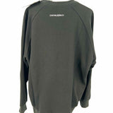 Cynthia Rowley Women's Black Size S Crew Neck Tiger Sweatshirt