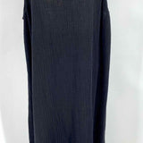 Eileen Fisher Women's Black Size 3X Midi Organic Cotton Sleeveless Dress