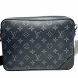 LOUIS VUITTON Coated Canvas Charcoal Monogram Crossbody