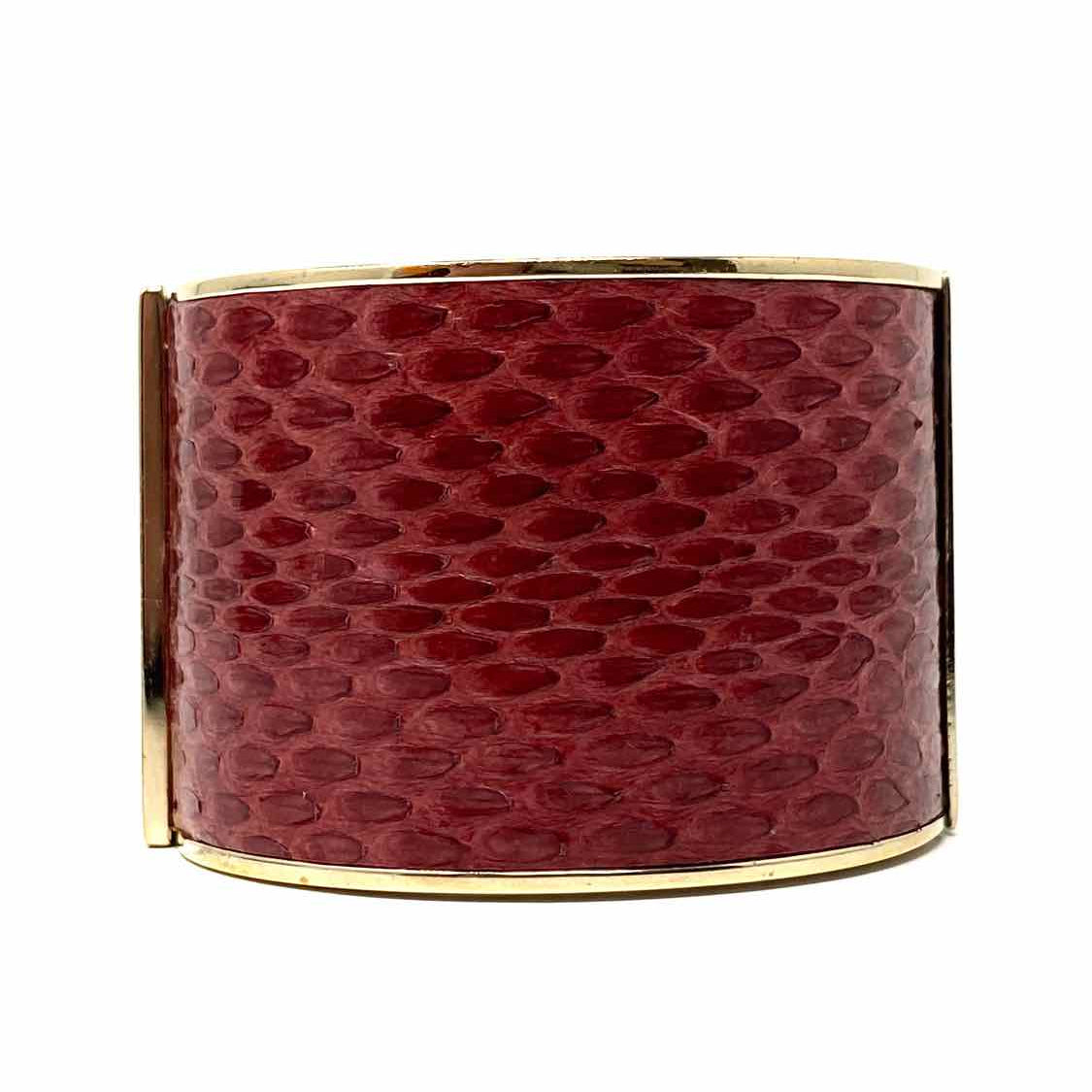 Burberry Red/Gold Cuff Snake Cuff