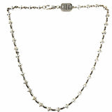 KING BABY 925 Sterling Silver Chain 18" Cross Necklace