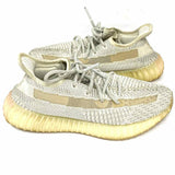 Adidas Yeezy Boost 360 V2 Women's Light Gray Size 7.5 Lace-up Knit Sneakers