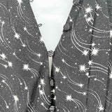 Ted Baker Gemmi Rouleau Women's Black White Size 14 Long Sleeve Celestial Dress