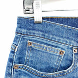 J Crew Women's Blue Size 27/4 High Rise Denim Raw Hem Shorts