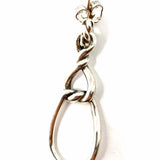DAVID YURMAN Continuance Triple Drop 925 Sterling Silver Dangle Twisted Earrings