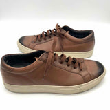 To Boot New York Women's Brown Shoe Size 9.5 Lace Up Leather Sneakers