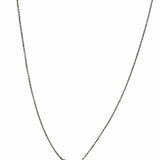The M Jewelers 925 Sterling Silver Pendant 28" Skull Necklace