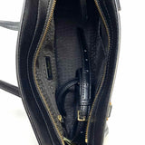 Kate Spade Patterson Dr. Small Geraldine Black Tote Pebbled Leather Satchel