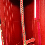 VALENTINO GARAVANI Red Zip-Around Leather Wallet