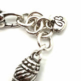 Brighton Silver tone Charm Bracelet