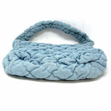 Lucky Brand Blue Quilted Denim Shoulder Bag