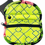Vera Bradley Black / Green Floral Jewelry Pouch