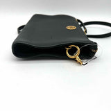 Tory Burch Everly Black Rectangular Logo Crossbody