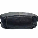 Coach Vintage Y2K Black pleated Leather Shoulder Bag