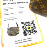 LOUIS VUITTON 2001 Reporter PM Brown Zip-Around Monogram Messenger Bag