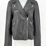 Madewell Women's Black Size XL Moto Leather Jacket