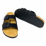 Cushionaire Women's Black Size 8.5 Buckle Sandals