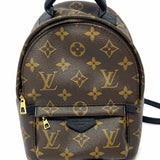 LOUIS VUITTON 2018 Mini Palm Springs Brown Monogram BackPack