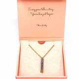 Olivia Jewelry Two-tone Pendant 19.5" Necklace