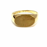 Davidson & Sons size 10 10K Yellow Gold Signet Ring