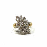 6 18KT GF Cubic Zirconia Ring
