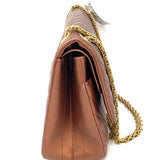 Chanel 2018-19 2.55 Reissue Medium Large Bronze Chevron Calfskin Shoulder Bag