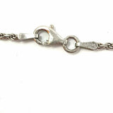.925 Teardrop Onyx Necklace