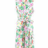 Boden Women's Multi-Color Size 6 Button Down Tropical Dress