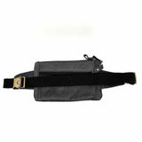 Hands Free People Black Rectangle Leather Waist Bag