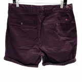 SCOTCH&SODA Men's Dark Purple Size 32 Shorts