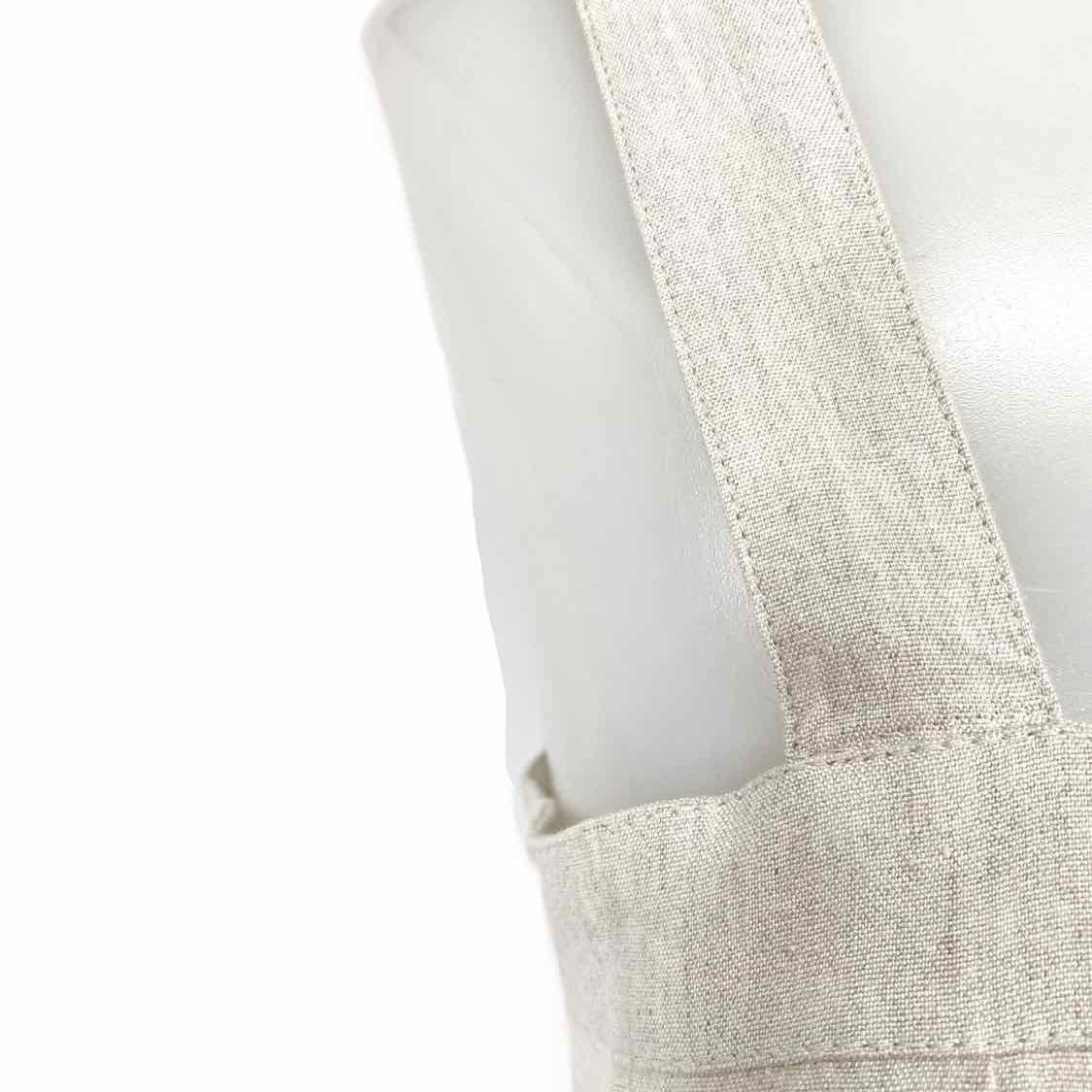 Club Monaco Women's Light Gray Size 6 Belted Button Down Dress