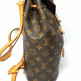 LOUIS VUITTON 2018 Montsouris NM Brown Drawstring Monogram BackPack