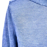 J Jill Women's Blue Size S Boatneck Knit Sweater
