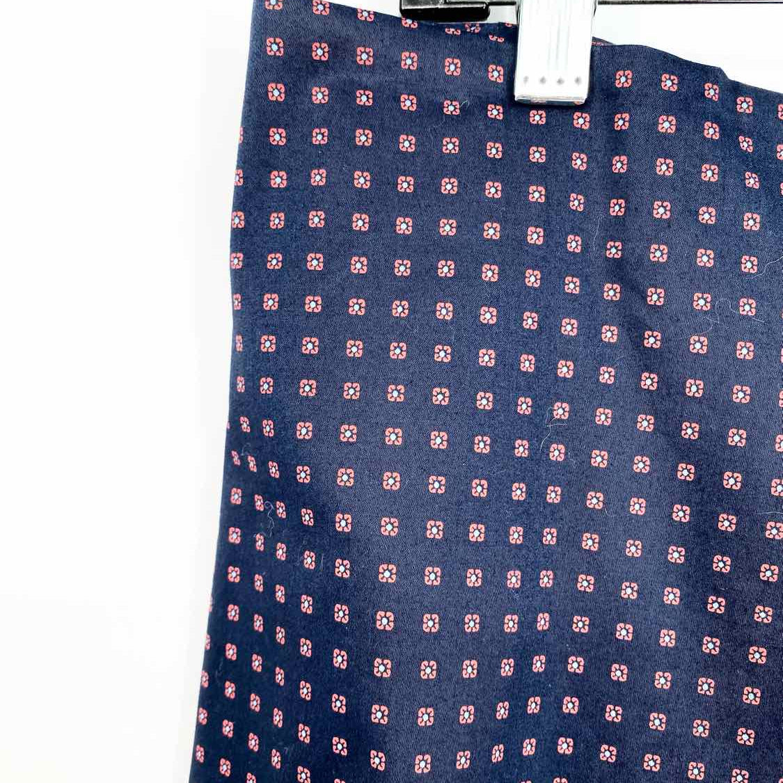 Tory Burch Women's Navy Size 10 mini Pleated Skirt