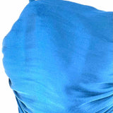 Aqua Women's Cerulean Size S Tiered Ruched Dress