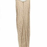 Laurence Kazar Women's Ivory Size 2X 2 Piece Rayon Beaded Skirt Set