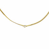 Estate 14K Gold Chain 16" Diamond Necklace