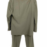 Joseph Abboud Women's Olive Wool Sport Coat Pant Set