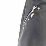 LOUIS VUITTON 2016 Women's Black Size 36/4 mini Wool Leather Made in Italy Dress