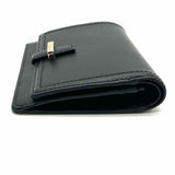 Kate Spade Black Bi-Fold Pebbled Leather Wallet