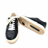 Coach Clip Court Low Top Women's Charcoal Size 6.5 Signature Sneakers