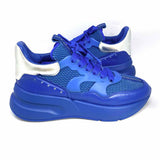 Alexander McQueen Men's Blue Shoe Size 42/9 Textured Sneakers