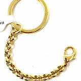 Estate 18K Gold Plated Key Chain