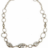 JOHN HARDY Kali Menari 925 Sterling Silver Chain 17" Pebbled Necklace