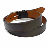 SHINOLA Waist Size 42" Brown Leather Belt