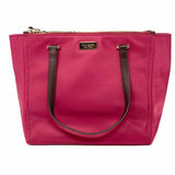 Kate Spade Dawn Medium Satchel Nylon Raspberry Tote