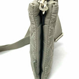 Rae Dunn Gray Zip Quilted Crossbody