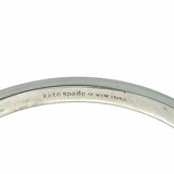Kate Spade Stainless Steel Silver Bow Crystal Bracelet